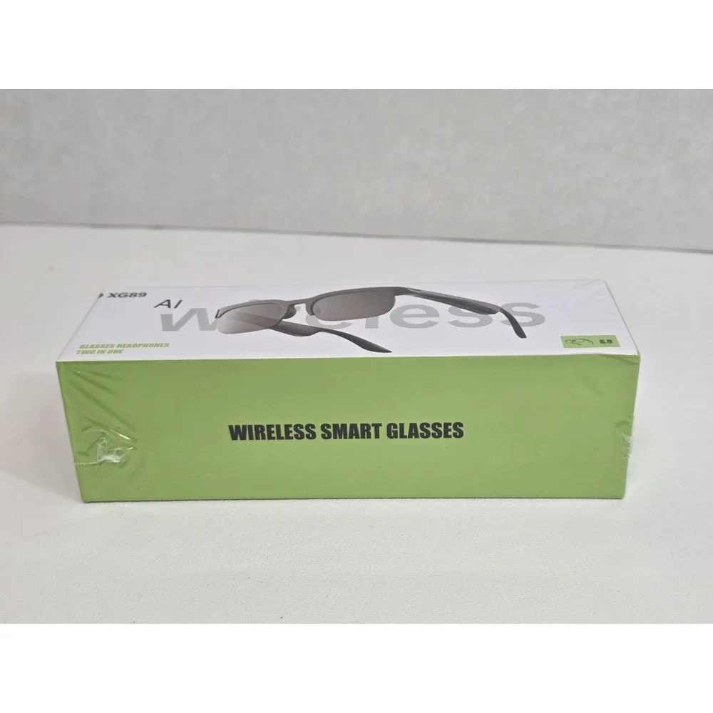 XG89 Ai Wireless Smart Glasses Headphones Bluetooth Connectivity